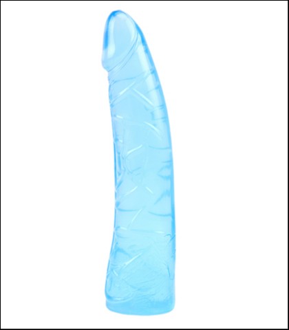 Plavi dildo - 19cm