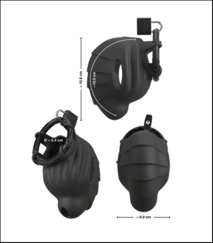 Silikonski kavez za penis i testise