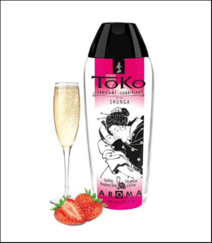 SHUNGA LUBRIKANT TOKO AROMA STRAWBERRY SPARKLING