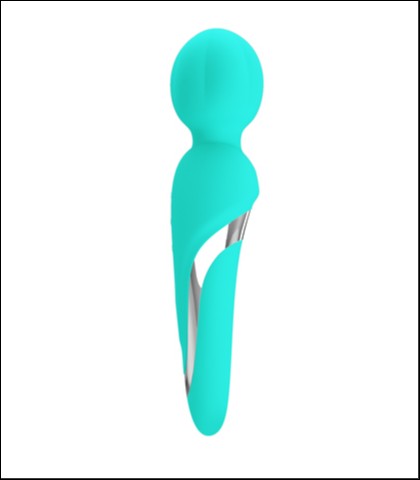 Silikonski vibrator za klitoris walter - green