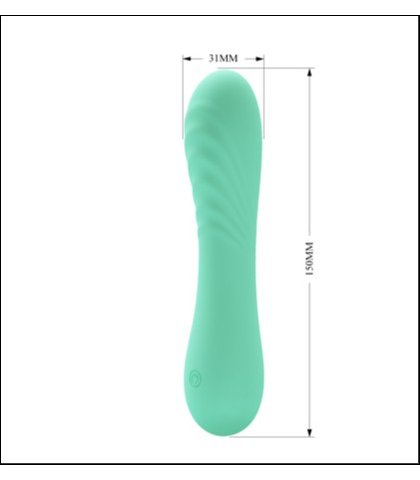 Tirkizni silikonski vibrator - alexisrose