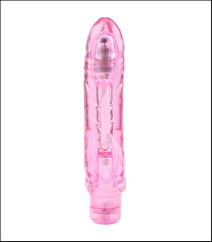 Veliki roze vibrator - 22cm - limerence pink