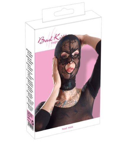 Cipkana maska za lice - bad kitty