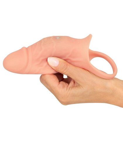 Realistična vibrirajuća navlaka za penis realsleeve close