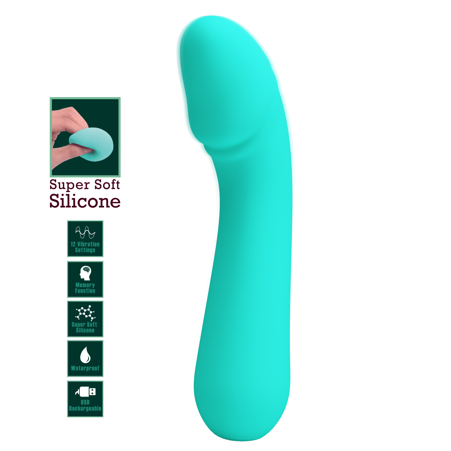 Vibrator za g tacku- cetus green